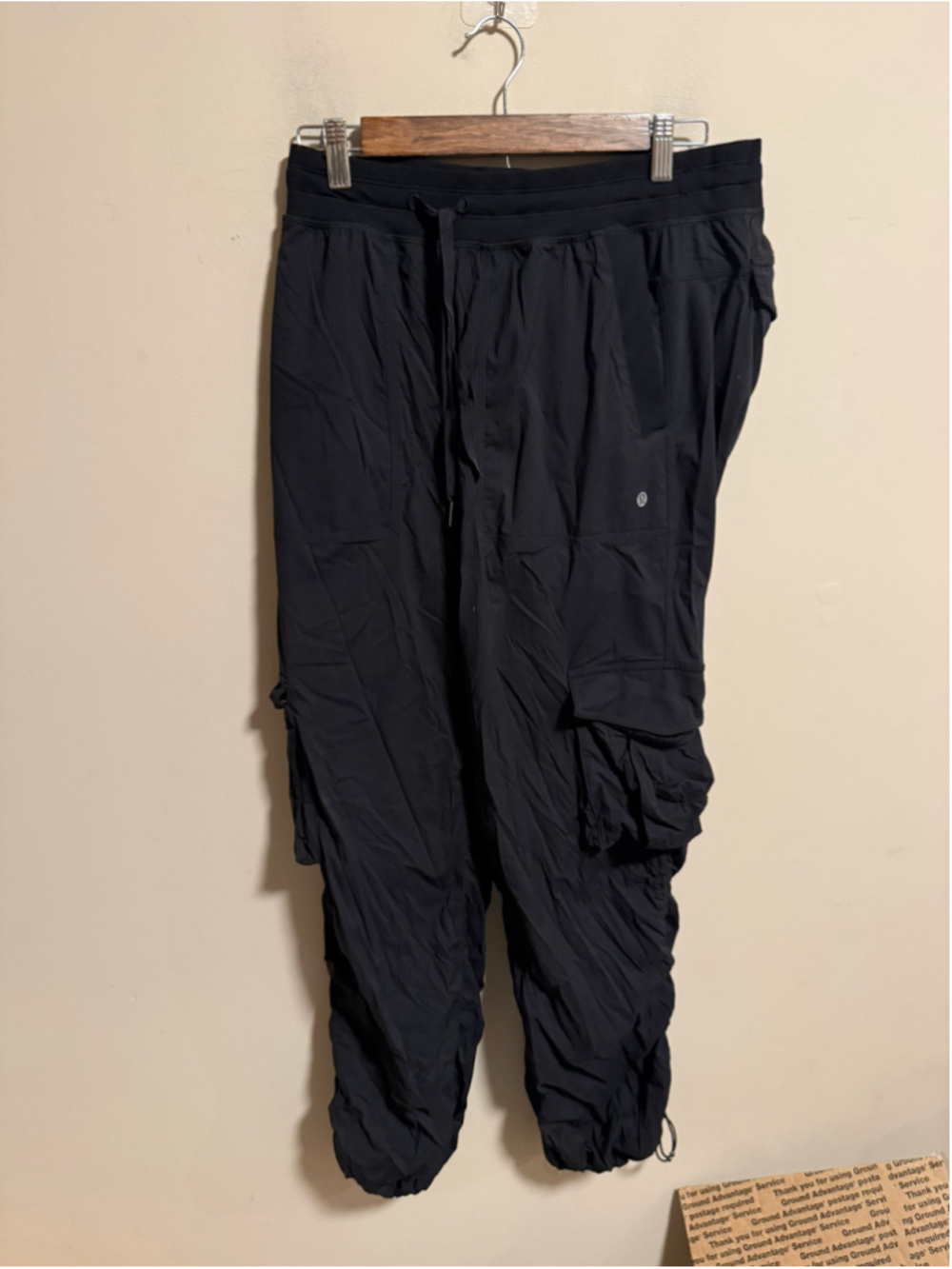 Lululemon Dance Studio Relaxed-Fit Mid-Rise Cargo Pant Black 2024- Size Medium